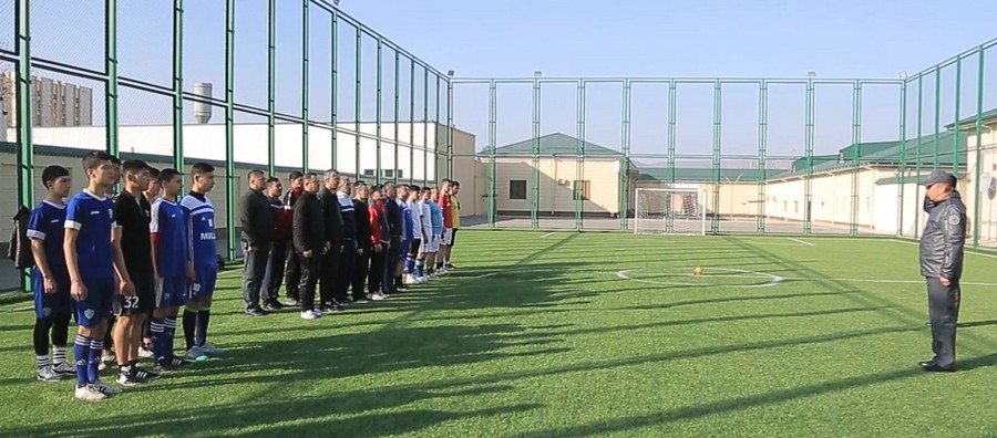 Mini futbol bo’yicha boshqarma boshlig’ining kubogiga start berildi